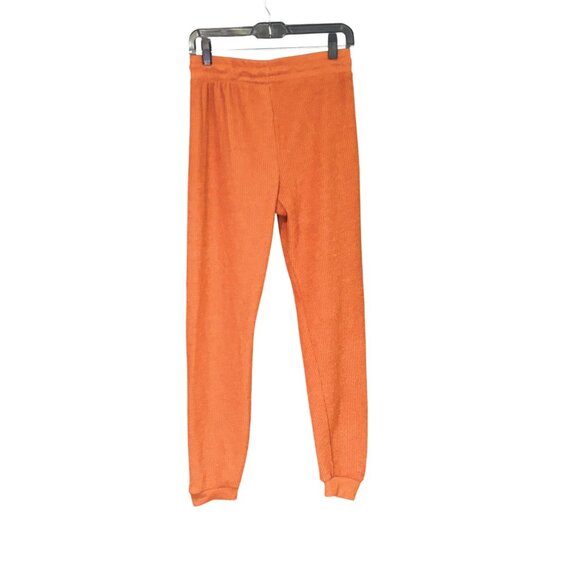 Happily Grey Womens 3-Piece Lounge Set In Rust Orange M Cardigan Tank Top & Jogg - Picture 12 of 16